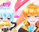 歌ってみた・MVイラストなどなど鮮やかに描きます 現役歌い手が、サムネやSNSのアイコンなどお手伝いします！ イメージ5