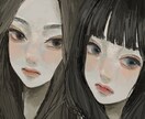 かわいい女の子お描きします 配信活動、SNSアイコンなど様々な場面でお使いいただけます！ イメージ2