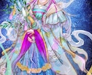 物語や世界観のある、一枚絵お描きします 和風で儚いイラストが得意です。商用利用ok イメージ7