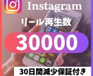 インスタのリール再生回数3万回増やします リール8投稿振り分けが可能です イメージ1