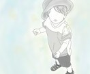 線画で素敵な1枚を彩ります 写真を送って頂くだけでみなさんに寄り添った温かい線画描きます イメージ3