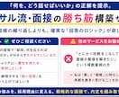 面接における答え方の正解を提示します 模擬面接の繰り返しより、確実な「回答のロジック」が欲しい方へ イメージ1