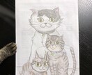 主に猫を描きます。それ以外でも全然問題なく描けます 我が家の猫たちを描きます。(猫以外も歓迎) イメージ2