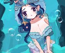 イラスト作成します オリジナルキャラクターの立ち絵、動画のサムネイルなど イメージ3