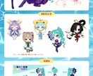 VTuberキャラデザ～モデリングすべて制作します Live2Dモデル・ロゴ・SDキャラまで全部込み！ イメージ8