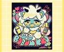 グッズの見栄えバツグンなイラスト描きます サムネイルや動画配信やSNS活動にも使えます イメージ8