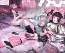こだわりのつまったかわいいイラストお届けします ♡1枚絵、動画サムネイル、グッズイラストご相談ください♡ イメージ2