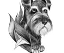 手描きで描く、動物の肖像画イラスト制作します 【先着5名様限定価格サービス中！】 イメージ3