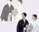 結婚式のウェルカムボード作成します ご本人そっくり & 美化して描きます♡ イメージ7