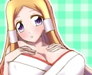 SNSアイコンお描き致します ギャルゲー風のイラストであなたのSNSを飾りませんか？ イメージ1