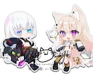 企業実績有◆ご希望のイラストを制作します ちびキャラやキービジュアル、幅広く対応可能です！ イメージ8