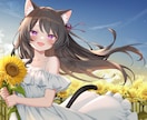 １枚絵描きます 可愛い女の子のイラスト描きます イメージ2