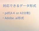 小物の型紙をデータ化します アナログで作った型紙データ化して管理を楽に！商用利用可 イメージ3