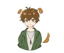 可愛くキュートなイラスト制作します おもにアイコンやグッズなどに使われます イメージ3