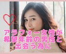 アラフォー女性がお見合いを組む為のPR文を教えます 年齢より若く見える女性が希望年齢の男性とお見合いを組むPR文 イメージ1