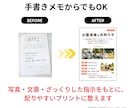 町内会・PTAのお知らせを整えます 手書きメモからA4片面PDFにします イメージ3