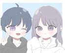 アイコン〜サムネまで イラスト描きます キラキラで可愛いイラストをお描きします！ イメージ4