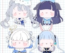 ゆるいSDイラスト描きます SNSで大人気！VTuberさんやプレゼントにも イメージ6