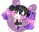 SNSアイコン似顔絵など可愛いちびキャラで描きます アイコンや似顔絵、オリキャラを可愛いちびキャラにして描きます イメージ1
