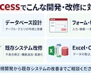 Accessのシステム開発・改修をします 【実務6年以上SE】仕様調査から設計・改修まで対応 イメージ2