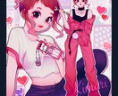 オシャレ＆かわいいファッションイラストを描きます 貴方のかわいいをもっと可愛く！ イメージ9