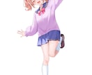キラキラ綺麗で笑顔の可愛い女の子描きます 可愛い・カッコイイ・綺麗、何でもおまかせください！ イメージ9