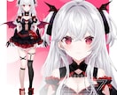 ハイクオリティなlive2Dモデルを制作します 企業クオリティなキャラデザ～モデリングまで対応します イメージ4