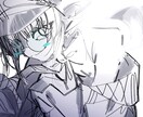 バチッと決まった一枚絵書きます 色味強く！加算発光！かっこよく！まとまりよく！ イメージ2