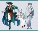 魅力的なTRPG/Vtuber立ち絵描きます TRPG/動画/ゲーム、相談次第で対応します！ イメージ5