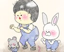 アイコンや壁紙、素敵に仕上げます 優しいタッチの絵柄でiPhoneやパソコンの壁紙を描きます！ イメージ1