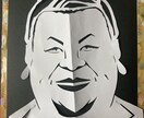 似顔絵切り絵～心を込めてお切り致します 『笑点』出演！福を呼びこむ紙切り師 イメージ2