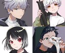 商用可・迅速丁寧◎おしゃれなSNSアイコン描きます 綺麗！かっこいい！ツイッター・YouTubeなどにおすすめ イメージ4