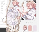 TRPG、配信で使える立ち絵をご制作します 商用OK！VTuber、TRPG、ゲーム等でご利用可能です！ イメージ8