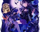 SNS用のアイコン、ビジュアルイラスト描きます ゆめかわいくてスタイリッシュな作品を納品させていただきます！ イメージ3