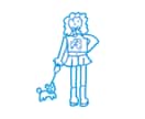 似顔絵イラスト・SNSアイコンなど制作します 手書きでポップでかわいいイラスト8月までの特別価格！ イメージ6