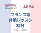 フランス語25分の体験レッスン！文法か会話選べます 仏検1級•C1のお母ちゃん先生とオーダーメイドレッスン準備 イメージ1