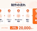 集客につながるHPをWordPressで制作します ヒアリング重視・スマホ対応・初めての方も安心 イメージ3