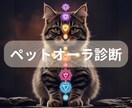 写真でわかる！飼い主様感動のペットオーラ診断します 先着10名様限定ワンコイン/チャクラ/犬/猫/エネルギー鑑定 イメージ1