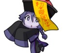 グッズ向きデフォルメキャライラストを作成します アクキー向きなちっちゃなキャラデザインが好きな方向きです イメージ2