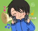 貴方だけの「SNS用アイコン（人物）」制作します シンプルでカワイイを意識したデフォルメキャラ描きます！ イメージ1