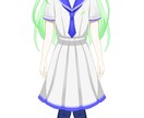 安価でVTuberモデルを制作できます デザイン〜モデリングまで！最短納期2週間！ イメージ9