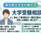 オンラインでの受験相談をします 東京都立大学に塾なし現役で受かった私が相談を優しく受けます イメージ1