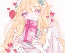 SNSで使用するかわいいアイコンをお描きします 淡く綺麗な色合いの女の子のイラストを描きます!! イメージ2