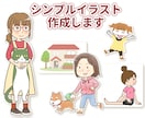 シンプルイラスト作成します HPや広告・パンフなどにお使い頂けるイラスト描きます イメージ1