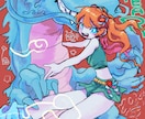 商用利用可!キャラデザや1枚絵を描きます あなたの世界観に合わせて制作します♪♪ イメージ1