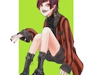 イラスト描きます リアルとアニメの中間地点のシンプルなイラスト イメージ3