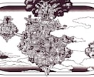 オリジナル手ぬぐい制作します 専属絵描きがオーダーメイドで描きます！お子様の絵や写真も可！ イメージ8