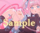 歌ってみた動画のサムネイルお作り致します あなたのオリキャラで、サムネイルを作ってみませんか？ イメージ4