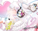 企業実績多数！歌ってみたサムネイルを描きます 企業実績多数のイラストレーターが歌みたのサムネイルを描きます イメージ5