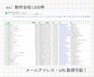 ホームページ制作会社の制作済み営業リスト提供します 【クーポンあり】フォロー＆お気に入り イメージ5